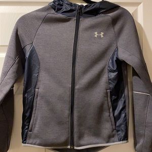Under Armour lightweight cold gear zip up coat